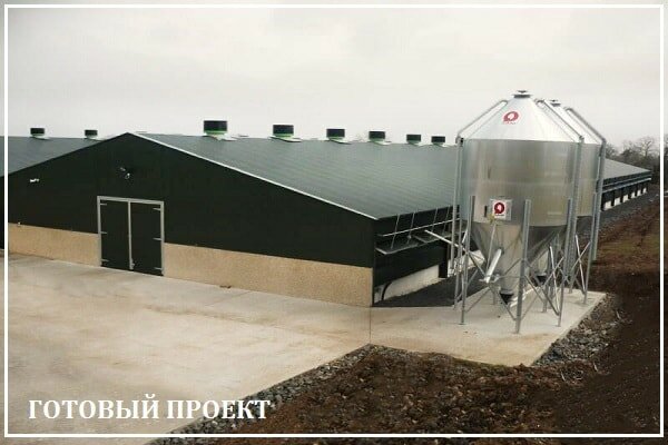 Этапы возведения птицефабрики от завода ВелесТент-рнб